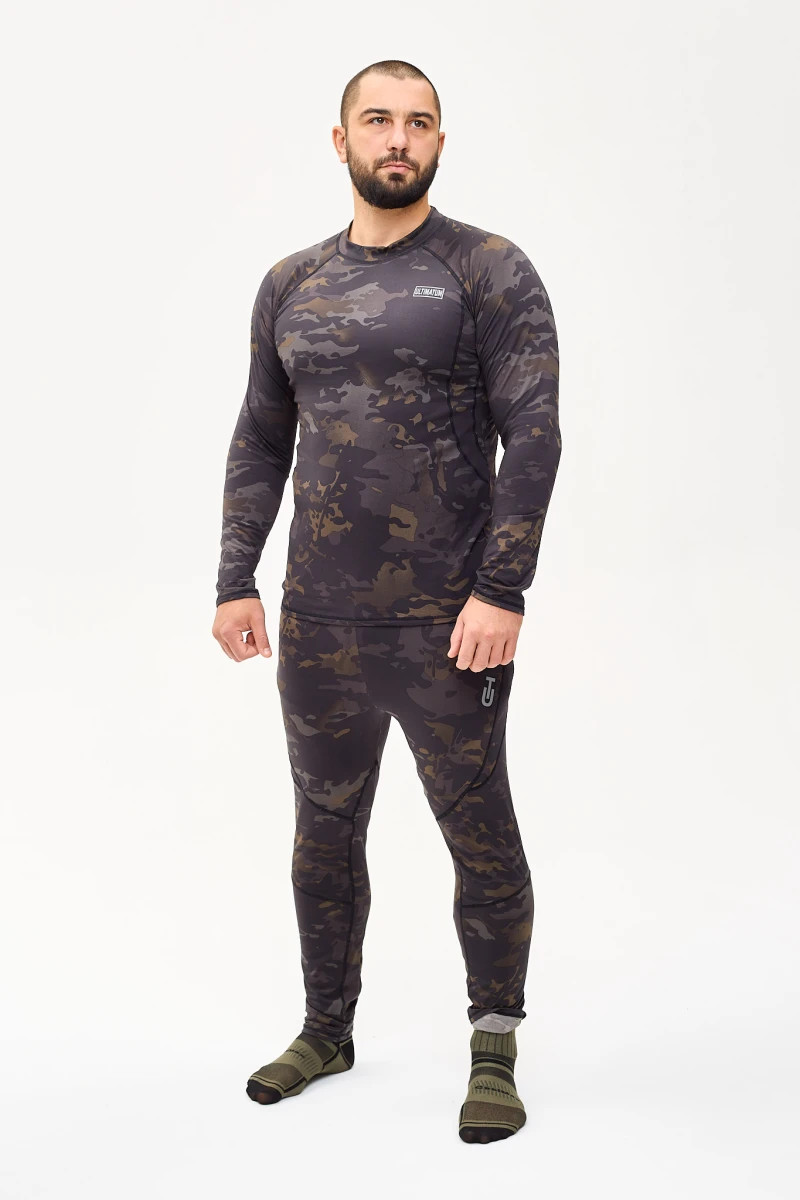 Термобілизна Ultimatum Camo Чорний мультикам