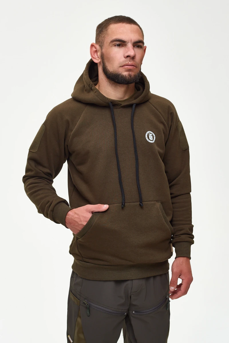Худі тактичне з принтом ULTIMATUM Олива