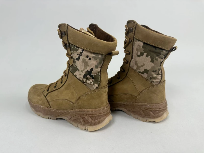 Берці ARMOS на хутрі Світлий піксель