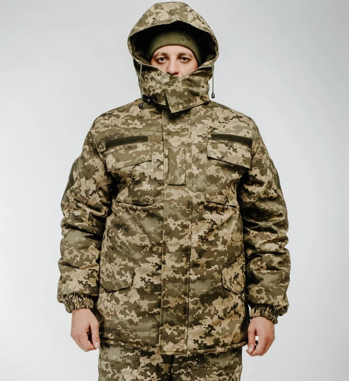 Бушлат Світлий піксель