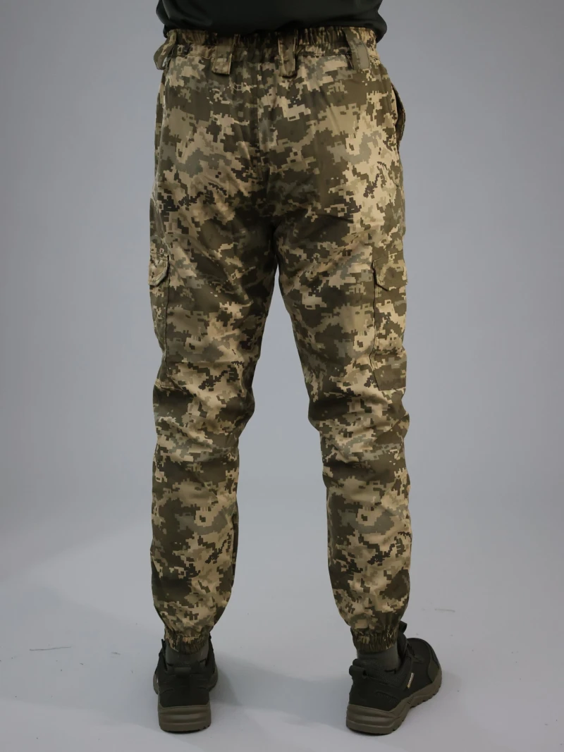 Штани манжет сорочка Світлий піксель