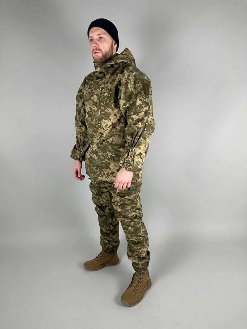 Костюм Горка ЗСУ на флісі Світлий піксель