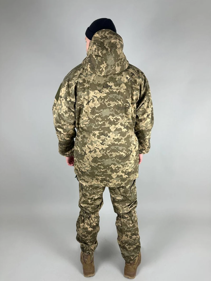 Костюм Горка ЗСУ на флісі Світлий піксель