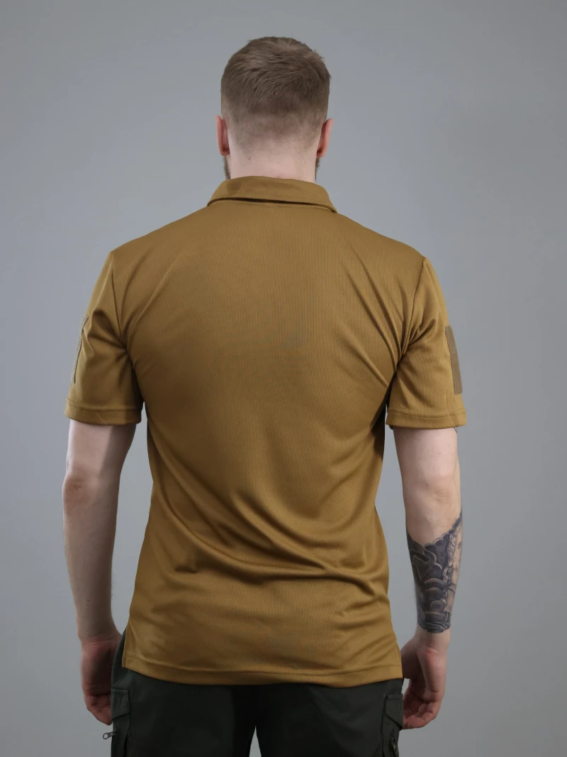 Футболка Поло ЗСУ Cool-max Койот