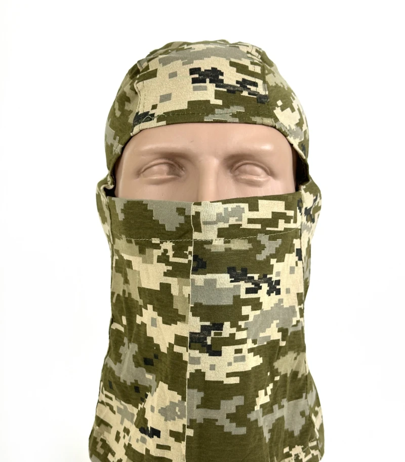 Балаклава-підшоломник хб Світлий піксель