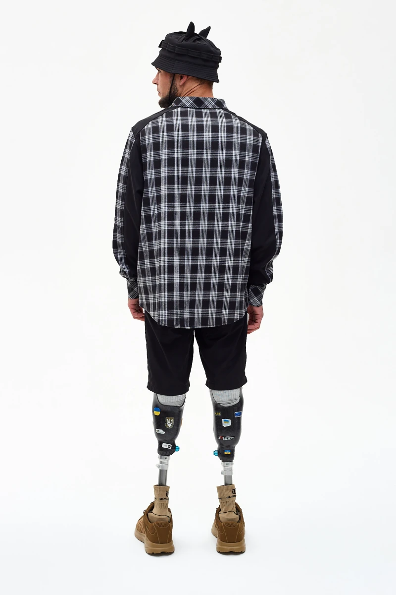 Сорочка ULTIMATUM Gridlock Чорна