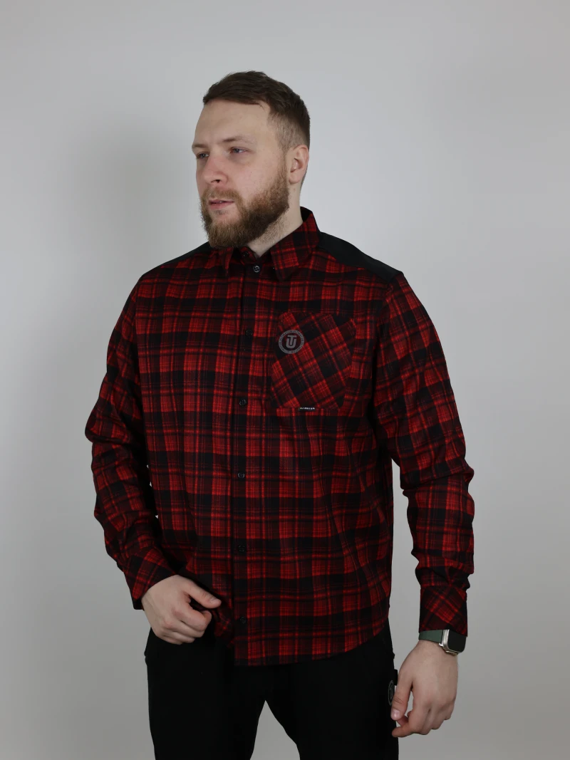 Сорочка ULTIMATUM Gridlock Червоний