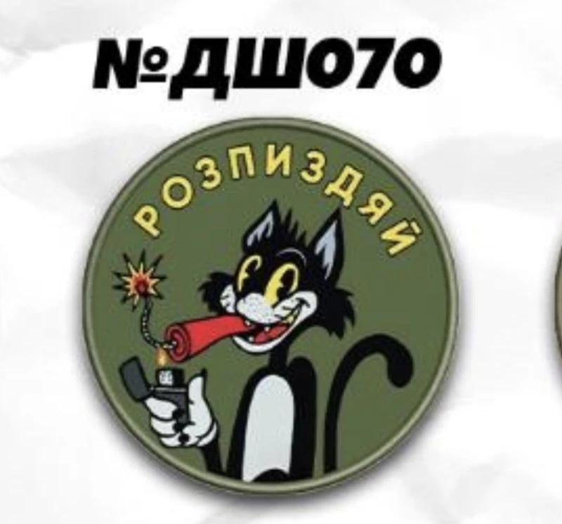 Шеврон вишитий "РОЗПИЗДЯЙ" ДШ070
