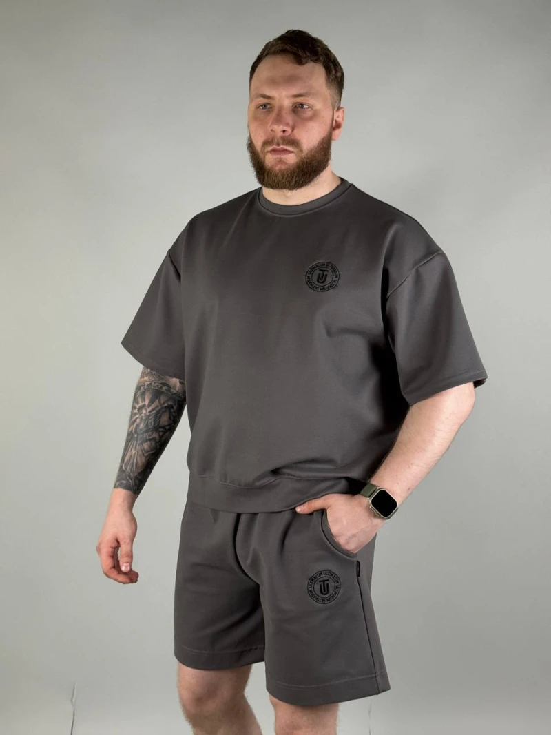 Футболка ULTIMATUM Heavy Cotton Графіт
