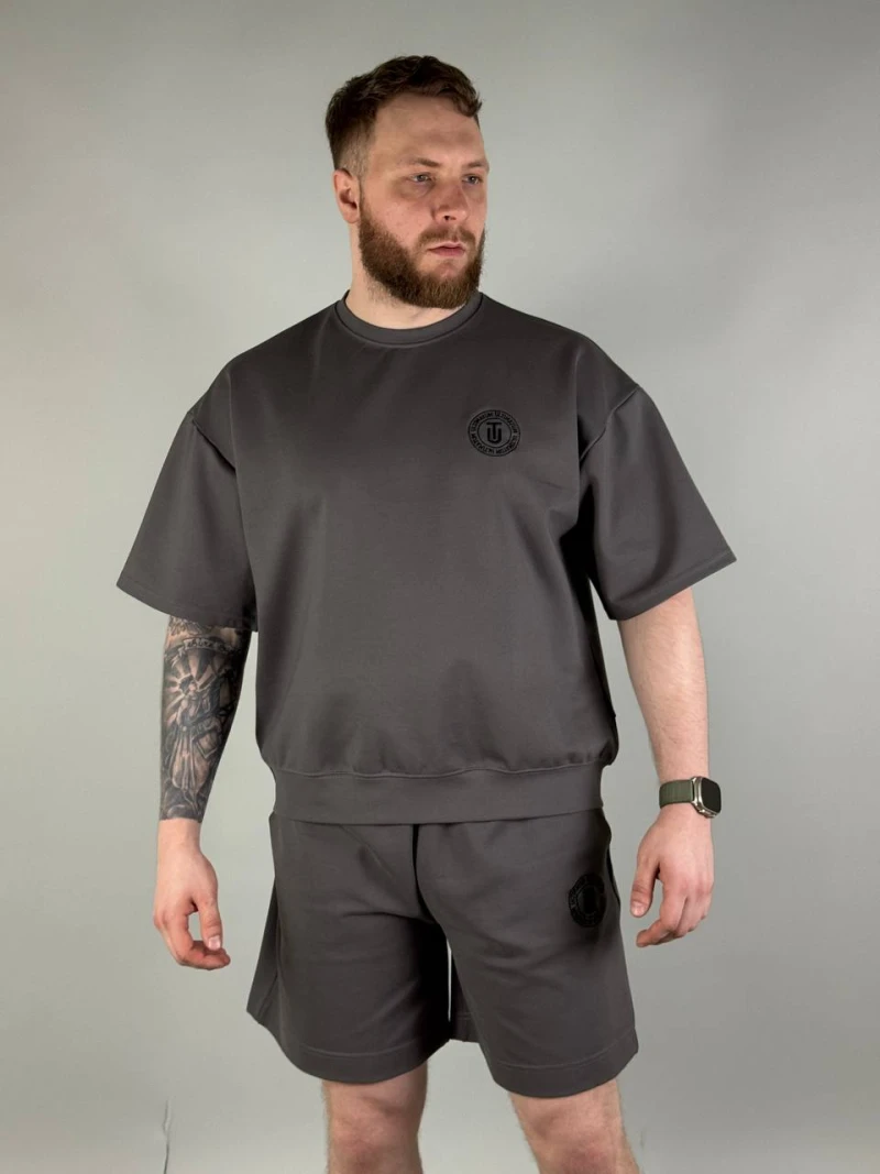 Футболка ULTIMATUM Heavy Cotton Графіт