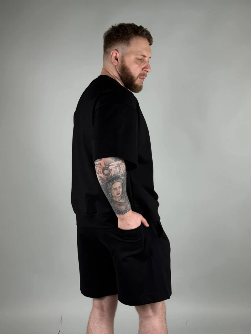 Футболка ULTIMATUM Heavy Cotton Чорний